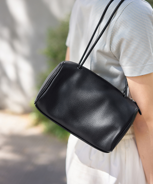 IENA（イエナ）の「＆MyuQ/アンドミューク KORO ショルダーバッグ（ショルダーバッグ・レディース・ブラック/ベージュ・FREE）」の5枚目の写真