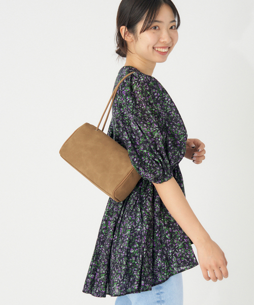 IENA（イエナ）の「＆MyuQ/アンドミューク KORO ショルダーバッグ（ショルダーバッグ・レディース・ブラック/ベージュ・FREE）」の9枚目の写真