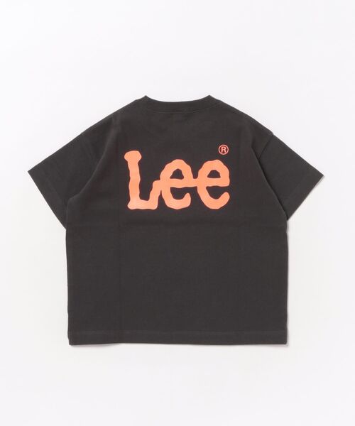 Lee（リー）の「Lee/リー【110-150cm】キッズ LeeロゴバックプリントTシャツ/半袖Tシャツ/ロゴTシャツ【アウトレット店舗・WEB限定】（Tシャツ/カットソー・キッズ・グレー/チャコールグレー/ホワイト・110/120/130）」の6枚目の写真