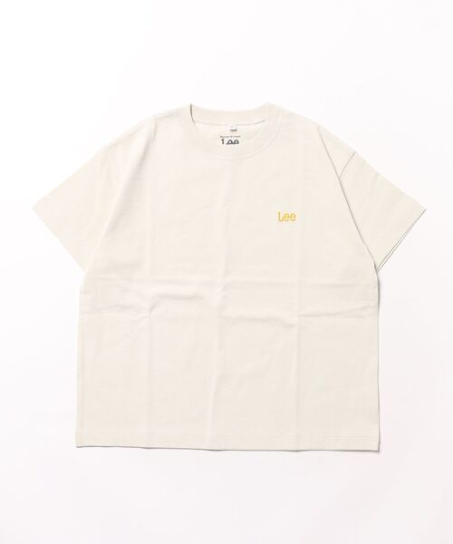 Lee（リー）の「Lee/リー【110-150cm】キッズ LeeロゴバックプリントTシャツ/半袖Tシャツ/ロゴTシャツ【アウトレット店舗・WEB限定】（Tシャツ/カットソー・キッズ・グレー/チャコールグレー/ホワイト・110/120/130）」の9枚目の写真