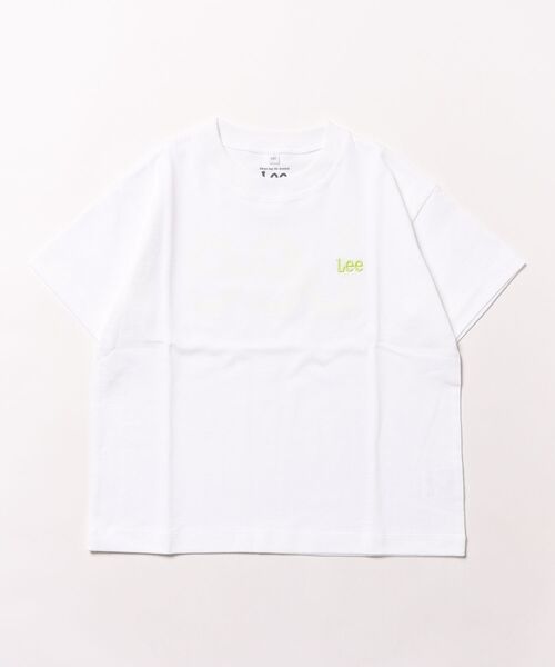 Lee（リー）の「Lee/リー【110-150cm】キッズ LeeロゴバックプリントTシャツ/半袖Tシャツ/ロゴTシャツ【アウトレット店舗・WEB限定】（Tシャツ/カットソー・キッズ・グレー/チャコールグレー/ホワイト・110/120/130）」の8枚目の写真
