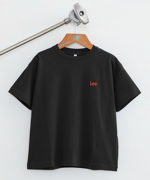 Lee（リー）の「Lee/リー【110-150cm】キッズ LeeロゴバックプリントTシャツ/半袖Tシャツ/ロゴTシャツ【アウトレット店舗・WEB限定】（Tシャツ/カットソー・キッズ・グレー/チャコールグレー/ホワイト・110/120/130）」の12枚目の写真