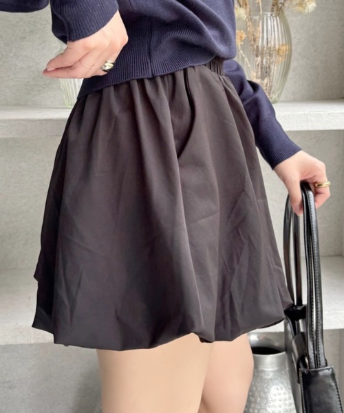 ロージーモンスター　バルーンキュロット AZUL BY MOUSSY | バルーンミニキュロットパンツ (ショート