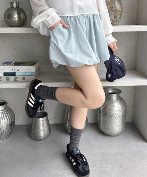セール】【3色展開】履くだけでガーリースタイルに♪ バルーン