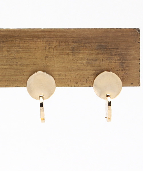 SCALA(スカラ)の「【SCALA/スカラ】丸丸ピアス/made in JAPAN(日本製)(ピアス(両耳用)・レディース・アンティークシルバー/ゴールド/アンティークゴールド・FREE)」の9枚目の写真