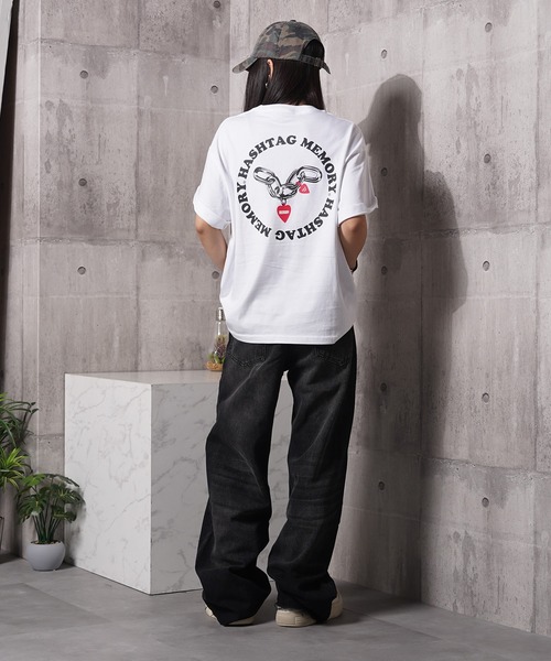 #MEMORY(メモリー)の「【MEMORY】チェーンロゴ 半袖 Tシャツ / Chain Logo Short-Sleeved T-Shirt(Tシャツ/カットソー・メンズ・ホワイト/ブラウン/ブラック・M/L/XL)」の9枚目の写真