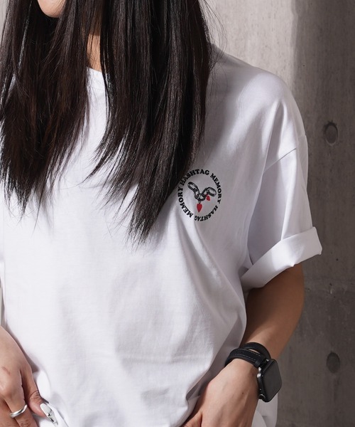 #MEMORY(メモリー)の「【MEMORY】チェーンロゴ 半袖 Tシャツ / Chain Logo Short-Sleeved T-Shirt(Tシャツ/カットソー・メンズ・ホワイト/ブラウン/ブラック・M/L/XL)」の11枚目の写真