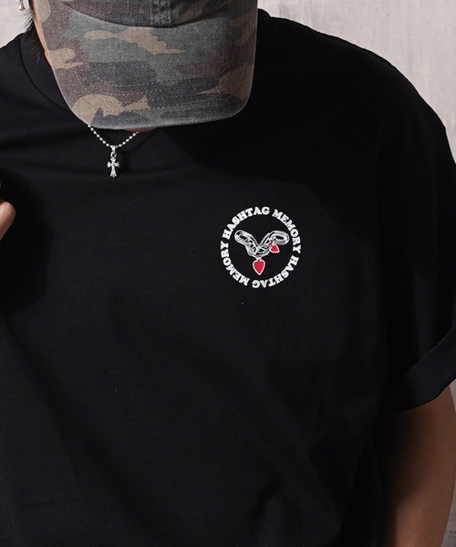 #MEMORY(メモリー)の「【MEMORY】チェーンロゴ 半袖 Tシャツ / Chain Logo Short-Sleeved T-Shirt(Tシャツ/カットソー・メンズ・ホワイト/ブラウン/ブラック・M/L/XL)」の19枚目の写真