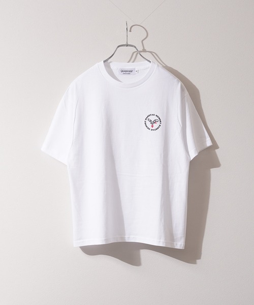 #MEMORY(メモリー)の「【MEMORY】チェーンロゴ 半袖 Tシャツ / Chain Logo Short-Sleeved T-Shirt(Tシャツ/カットソー・メンズ・ホワイト/ブラウン/ブラック・M/L/XL)」の6枚目の写真