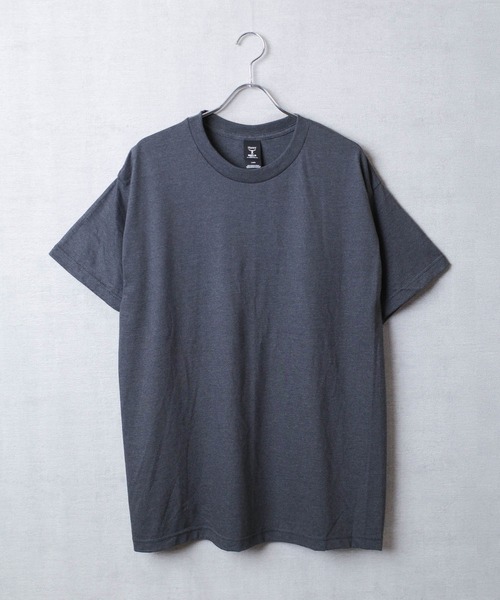 HANES(ヘインズ)の「【Hanes/ヘインズ】BEEFY-T ビーフィー 半袖 クルーネック ヘビーウェイト Tシャツ(Tシャツ/カットソー・メンズ・ブラック/チャコールグレー/スモークグレー/ネイビー/ホワイト・MEDIUM/LARGE/X-LARGE)」の3枚目の写真