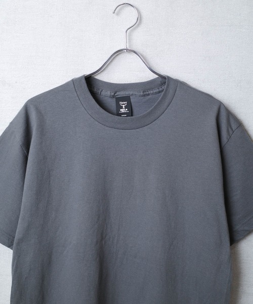 HANES(ヘインズ)の「【Hanes/ヘインズ】BEEFY-T ビーフィー 半袖 クルーネック ヘビーウェイト Tシャツ(Tシャツ/カットソー・メンズ・ブラック/チャコールグレー/スモークグレー/ネイビー/ホワイト・MEDIUM/LARGE/X-LARGE)」の19枚目の写真