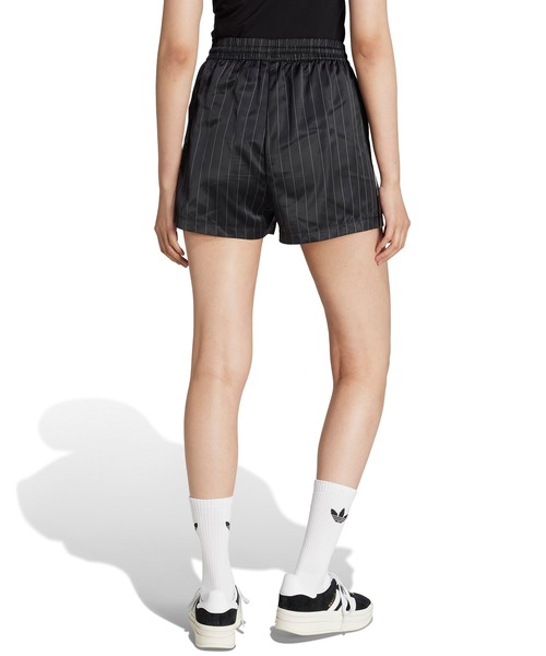 adidas PIN-STRIPE SATIN SHORTS / アディダス ピン ストライプ