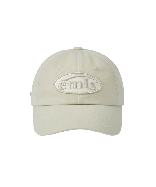 【EMIS】★人気商品★トンオントーン ワッペンボールキャップ EMIS】☆人気商品☆トンオントーン ワッペンボールキャップ