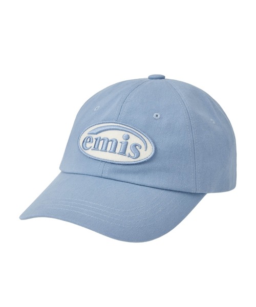 EMIS（イミス）の「TONE ON TONE WAPPEN BALL CAP（キャップ・レディース・ベージュ/ネイビー/ライトパープル/ホワイト/ブラウン/グリーン/レッド/ブラック/スカイブルー/グレー/ブルー・FREE）」の19枚目の写真