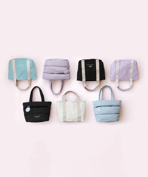 TOCCA(トッカ)の「LUMINA STRADA CANVAS TOTE キャンバストートバッグ(トートバッグ・レディース・ホワイト系/ブラック系/ライトグレー系/ベージュ系/スカイブルー系/ライラック系/ゴールド系5・F)」の18枚目の写真
