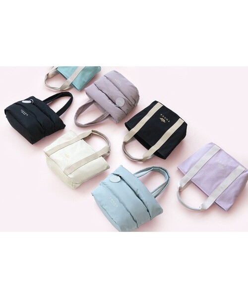 TOCCA(トッカ)の「LUMINA STRADA CANVAS TOTE キャンバストートバッグ(トートバッグ・レディース・ホワイト系/ブラック系/ライトグレー系/ベージュ系/スカイブルー系/ライラック系/ゴールド系5・F)」の19枚目の写真