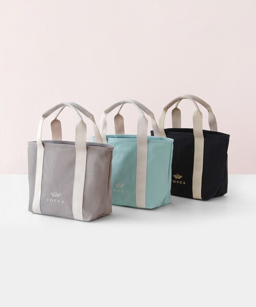 TOCCA(トッカ)の「LUMINA STRADA CANVAS TOTE キャンバストートバッグ(トートバッグ・レディース・ホワイト系/ブラック系/ライトグレー系/ベージュ系/スカイブルー系/ライラック系/ゴールド系5・F)」の20枚目の写真
