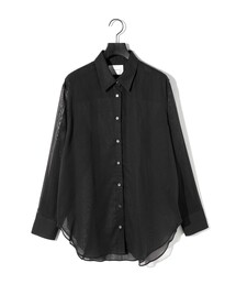 MIDIUMISOLID（ミディウミソリッド）の「MIDIUMISOLID Men’s シアーボイルベーシックシャツ（シャツ/ブラウス）」