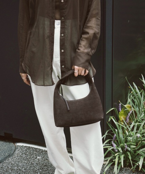 MIDIUMISOLID(ミディウミソリッド)の「MIDIUMISOLID Men’s シアーボイルベーシックシャツ(シャツ/ブラウス・メンズ・オフホワイト/ブラック/ブラウン・FREE)」の18枚目の写真