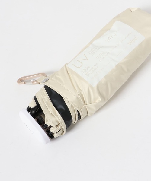 URBAN RESEARCH Sonny Label(アーバンリサーチサニーレーベル)の「Wpc. 晴雨兼用エアリアルタイニー(長傘・レディース・ベージュ/オフホワイト/グレー・ONE)」の13枚目の写真