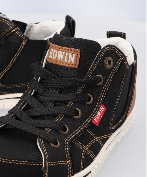 EDWIN(エドウィン)の「EDWIN 軽量・耐滑 スニーカー 4649(スニーカー・レディース・ベージュ・23cm/24cm/24.5cm)」の4枚目の写真