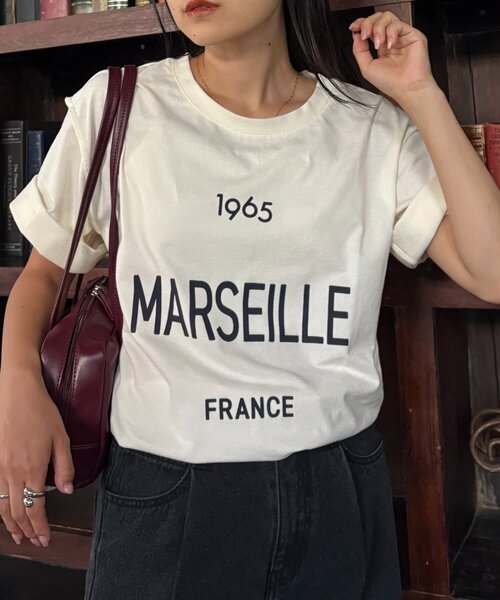 CIAOPANIC TYPY(チャオパニックティピー)の「梨地アソートプリント半袖TEE(Tシャツ/カットソー・レディース・ホワイト系その他/ホワイト/ホワイト系その他3/ホワイト系その他2・ONE SIZE)」の1枚目の写真