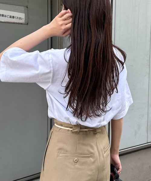 CIAOPANIC TYPY(チャオパニックティピー)の「梨地アソートプリント半袖TEE(Tシャツ/カットソー・レディース・ホワイト系その他/ホワイト/ホワイト系その他3/ホワイト系その他2・ONE SIZE)」の20枚目の写真