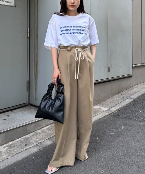 CIAOPANIC TYPY(チャオパニックティピー)の「梨地アソートプリント半袖TEE(Tシャツ/カットソー・レディース・ホワイト系その他/ホワイト/ホワイト系その他3/ホワイト系その他2・ONE SIZE)」の21枚目の写真