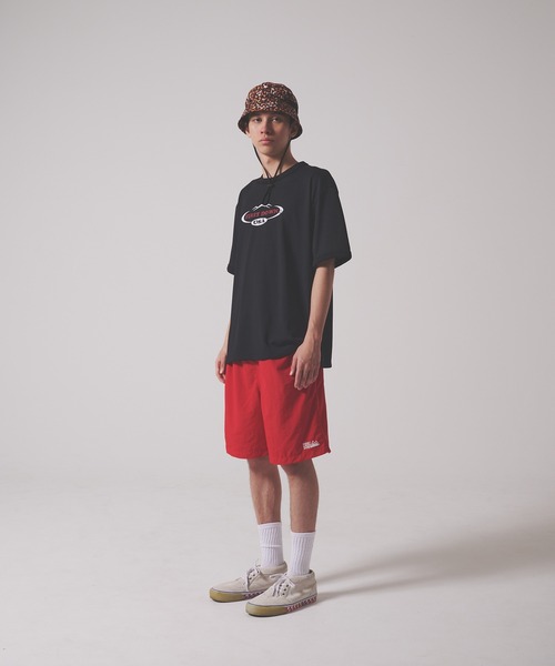 FIRST DOWN（ファーストダウン）の「リネンタッチ ショートスリーブ リンガーTシャツ（Tシャツ/カットソー・メンズ・ホワイト/ブラック・M/L/XL）」の9枚目の写真