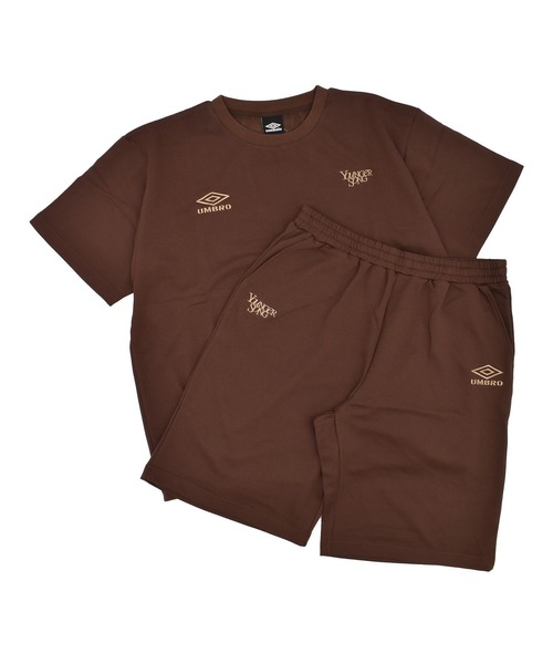 younger song（ヤンガーソング）の「【限定】UMBRO/アンブロ Younger Song/ヤンガーソング 半袖Tシャツ ショーツ セットアップ スウェット MRYS-ST003（Tシャツ/カットソー・メンズ・ピンク/ブラウン/ホワイト/ブラック・LL/L/M/S）」の16枚目の写真