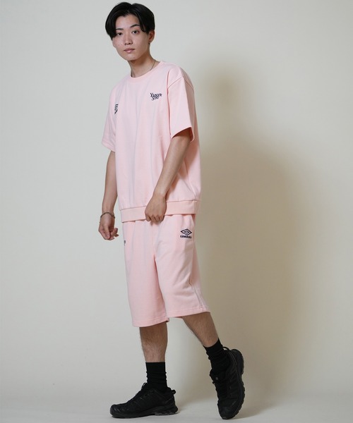 younger song（ヤンガーソング）の「【限定】UMBRO/アンブロ Younger Song/ヤンガーソング 半袖Tシャツ ショーツ セットアップ スウェット MRYS-ST003（Tシャツ/カットソー・メンズ・ピンク/ブラウン/ホワイト/ブラック・LL/L/M/S）」の19枚目の写真