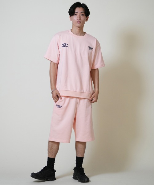 younger song（ヤンガーソング）の「【限定】UMBRO/アンブロ Younger Song/ヤンガーソング 半袖Tシャツ ショーツ セットアップ スウェット MRYS-ST003（Tシャツ/カットソー・メンズ・ピンク/ブラウン/ホワイト/ブラック・LL/L/M/S）」の20枚目の写真