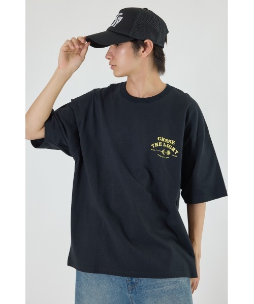 美品❗️HAUNT ダークブラウン ロゴTシャツ セール】アソートピグメントTシャツ（Tシャツ/カットソー