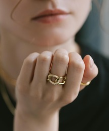 Ops.（オプス）の「リング シルバー925 指輪 ゴールド 金属アレルギー対応【ardina-link アルディナ・リンク】（リング）」