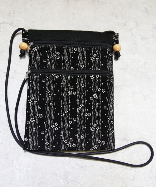 ８(eight)（エイト）の「印伝調 ファスナーポシェット(ロング)（和装小物・メンズ・ブラック系その他/ブラック系その他2/ブラック系その他3/ブラック系その他4・FREE）」の3枚目の写真