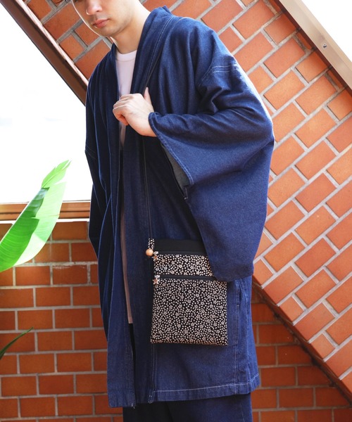 ８(eight)（エイト）の「印伝調 ファスナーポシェット(ロング)（和装小物・メンズ・ブラック系その他/ブラック系その他2/ブラック系その他3/ブラック系その他4・FREE）」の15枚目の写真