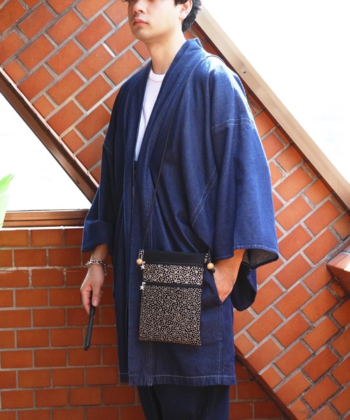 ８(eight)（エイト）の「印伝調 ファスナーポシェット(ロング)（和装小物・メンズ・ブラック系その他/ブラック系その他2/ブラック系その他3/ブラック系その他4・FREE）」の16枚目の写真