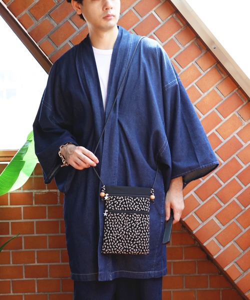 ８(eight)（エイト）の「印伝調 ファスナーポシェット(ロング)（和装小物・メンズ・ブラック系その他/ブラック系その他2/ブラック系その他3/ブラック系その他4・FREE）」の11枚目の写真