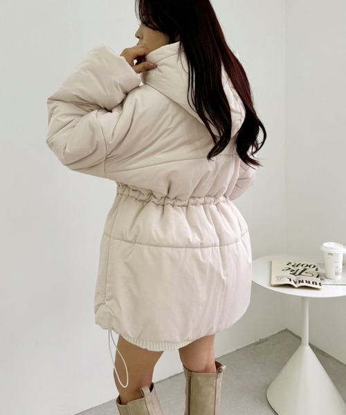 CLARAダウン ZANTER JAPAN 日本製 ダウンジャケット ダウンコート フーディ