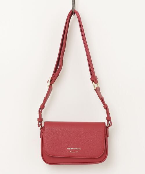EMPORIO ARMANI(エンポリオアルマーニ)の「【エンポリオ アルマーニ】ミニバッグ ディアプリント(ショルダーバッグ・レディース・レッド/ベージュ・FREE)」の2枚目の写真