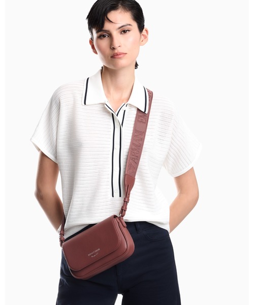 EMPORIO ARMANI(エンポリオアルマーニ)の「【エンポリオ アルマーニ】ミニバッグ ディアプリント(ショルダーバッグ・レディース・レッド/ベージュ/ブラウン・FREE)」の9枚目の写真