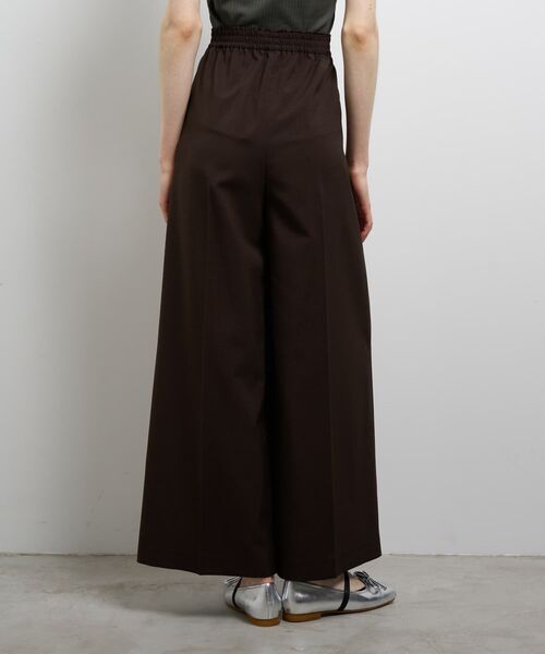 LANVIN en Bleu(ランバンオンブルー)の「ドライポリエステルイージーパンツ(その他パンツ・レディース・オフホワイト/ブラック/ブラウン・38/36)」の10枚目の写真