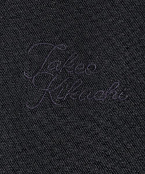 TAKEO KIKUCHI（タケオキクチ）の「【LIMITED】ハンドライティングロゴ 1ポイントジャージ半袖シャツ（シャツ/ブラウス・メンズ・アイボリー/ネイビー・01/02/03/04/05）」の13枚目の写真