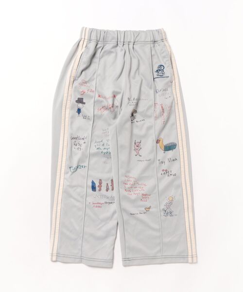 DENIM DUNGAREE（デニムダンガリー）の「Jersey PENNIE Scribble Pants（その他パンツ・キッズ・グレー・135）」の3枚目の写真