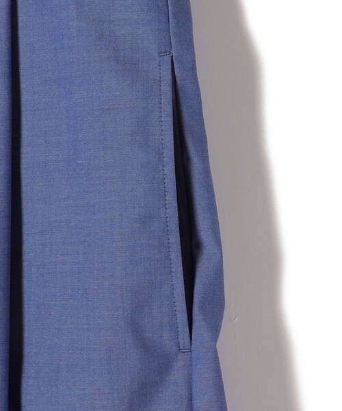 SHIPS(シップス)の「SHIPS Primary Navy Label:〈手洗い可能〉タック フレア ワンピース(ワンピース・レディース・ブルー/ブラック・36/38)」の11枚目の写真