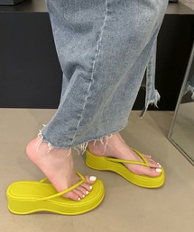 PRIVATE  BEACH（プライベートビーチ）の「厚底ビーチサンダル（サンダル）」