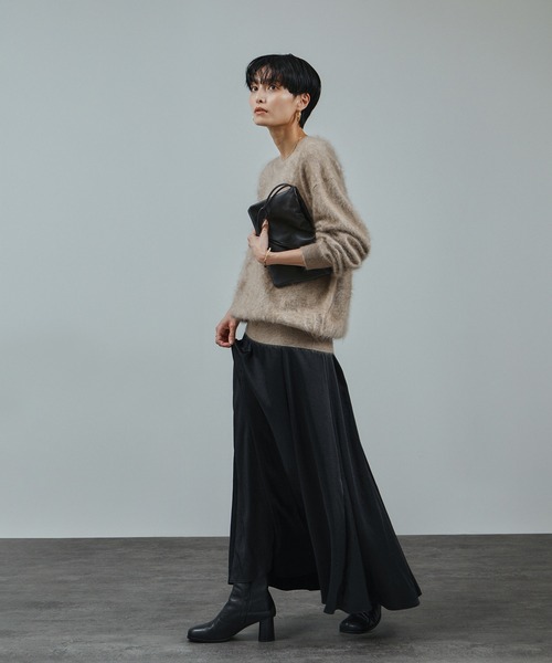 SALON adam et rope'（サロン アダム エ ロペ）の「ビンテージシャドースカート（スカート・レディース・ブラック/ベージュ系その他・FREE）」の18枚目の写真