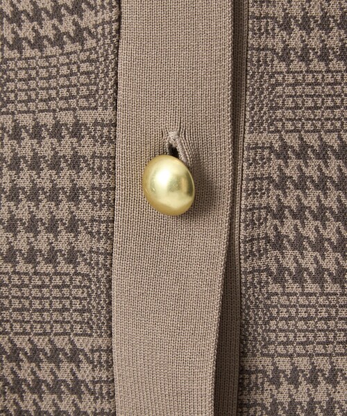 GREEN LABEL RELAXING ジレ　ベスト　ペプラム　グレージュ GREEN LABEL RELAXING ジレ ベスト ペプラム グレージュ green