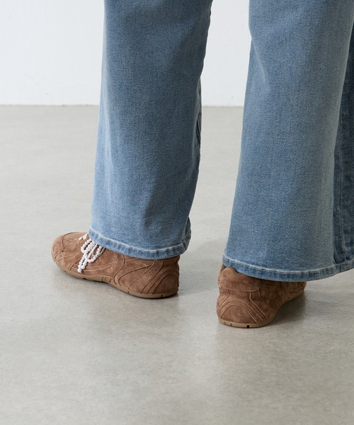 MOHI（モヒ）の「MOHI/COLLAGE別注スウェードスニーカー（スニーカー・レディース・ダークブラウン・36/37/38）」の5枚目の写真