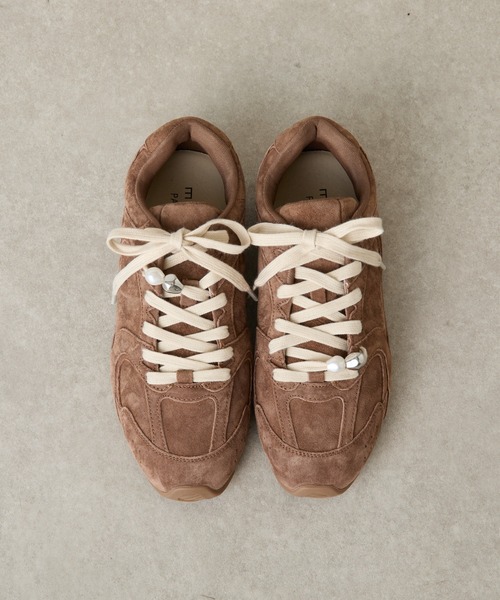 MOHI（モヒ）の「MOHI/COLLAGE別注スウェードスニーカー（スニーカー・レディース・ダークブラウン・36/37/38）」の10枚目の写真